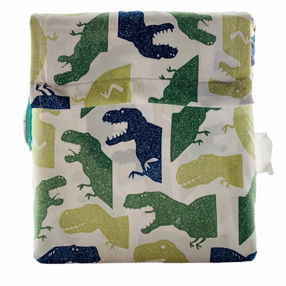 Pillowfort Bedding Colossal Chomp Dinosaur Microfiber Queen Sheet